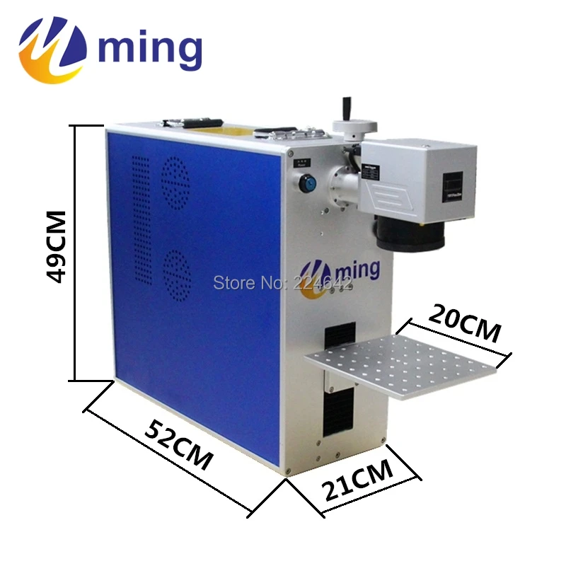 

20W Optical Fiber Laser Engraver Marking Machine Mobile Back Cover Frame