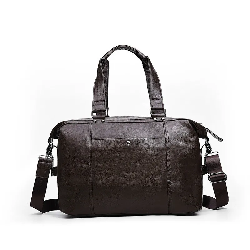 

Men Genuine Leather Business Briefcase Shoulder Messenger Bag For 15" Laptop Handbag High-capacity Computer Package Maletas