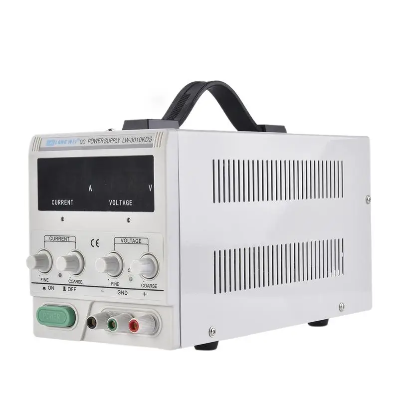 

Multi-function Protection LW-3010KDS 30V 10A 220v 0.01V/0.01A LED Digital Adjustable Switch DC Power Supply MA Display 4 Digital