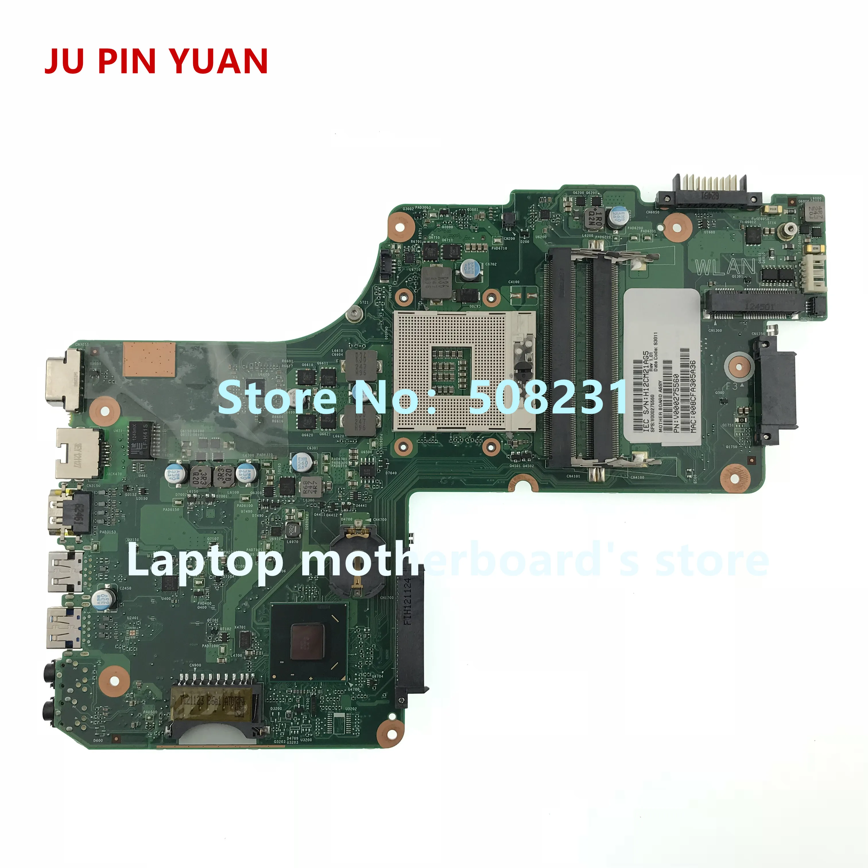 

V000275560 Mainboard For Toshiba Satellite C855 L855 Laptop Motherboard Fully Tested