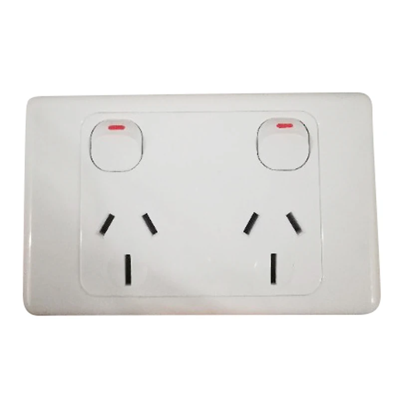 

1pcs Mayitr Double USB Port Wall Charger Dock Electrical Socket Adapter Power Panel Output Board Electrical Sockets