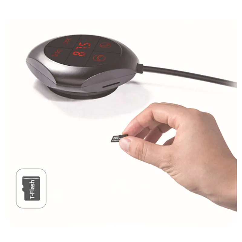 Q7s Car Mounted Handsfree FM Transmitter Vehicle Bluetooth MP3 Music Player Dual - Black