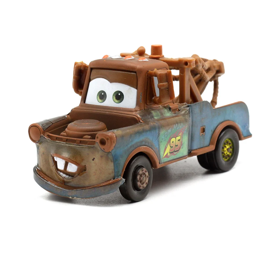 Disney Pixar Cars 2 3 New Lighting McQueen SUV Mater Flo Jackson Storm 1:55 литые под давлением игрушки из