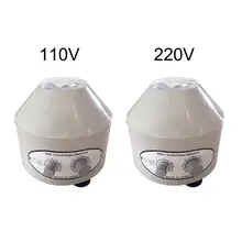 Настольная 800-1 110 В/220 В 4000 об/мин Электрическая Центрифуга Лаборатория Медицинская практика лабораторная Центрифуга электрическое оборудование