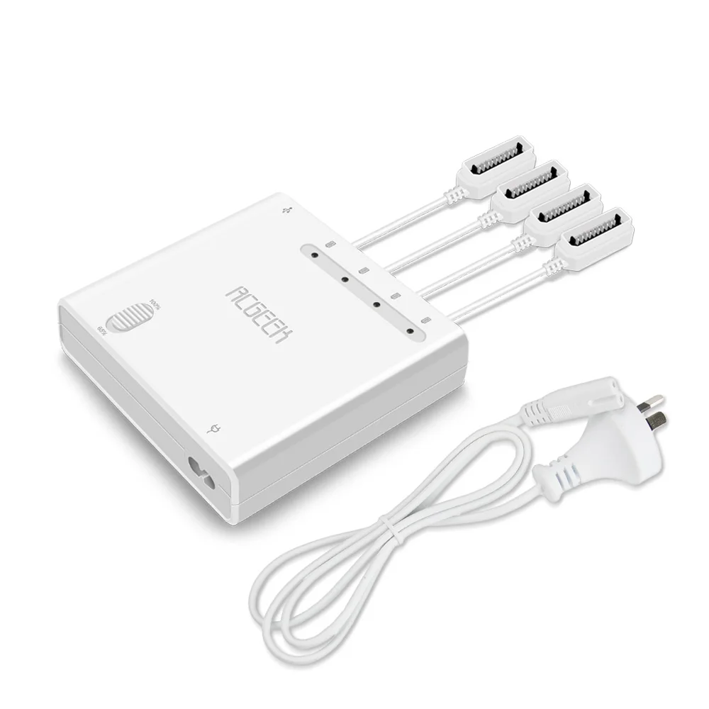 

DJI Mavic 2 Pro/Zoom Battery Charger Hub 6 in 1 Charging Hub for Mavic 2 Drone Remote Controller/Battery/SmartPhone Charger