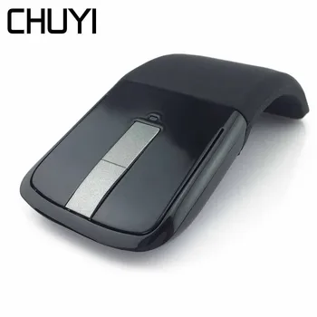 

Wireless Folding Mouse Ultra Thin Optical Computer Gaming Arc Touch Mause 1600 DPI Foldable Mice For Notebook Laptop Desktop