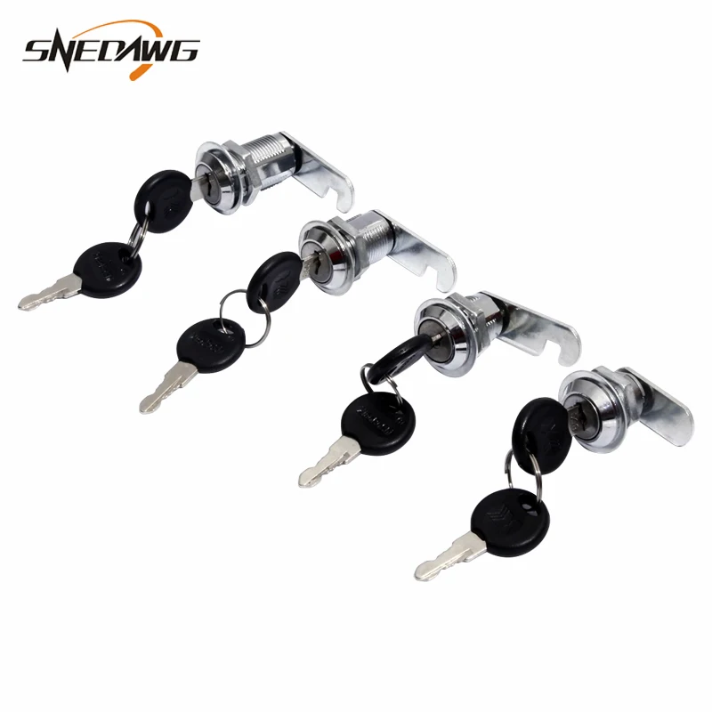 

103# Mini Cam Lock Equipment Steel Cabinet Lock for Industrial Distribution Box 16/20/25/30mm Thread Safety Mailbox Cam Lock