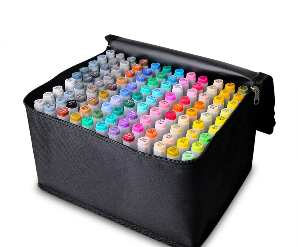 

Really Color 108 Double Color Head Oiliness Marc Pen Fine Arts Student Painting Hand Comic Major Design Paint Brush Suit