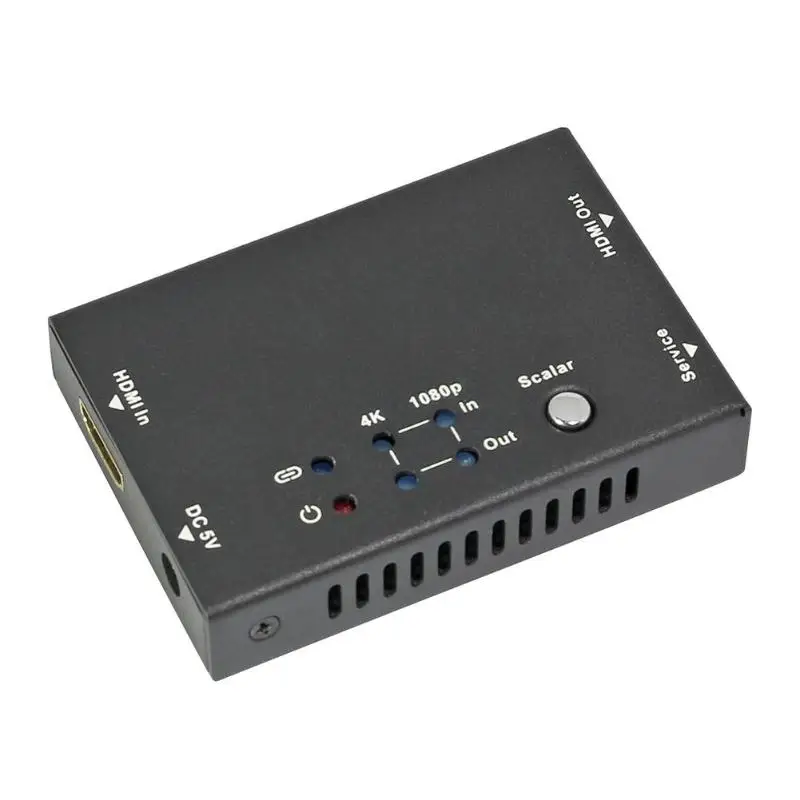 

Amplify HDMI 2.0b Signal 18Gbps Repeater with 4K Up and Down Scaling Audio Scaler 1080P Micro HDMI to HDMI Converter Adapter