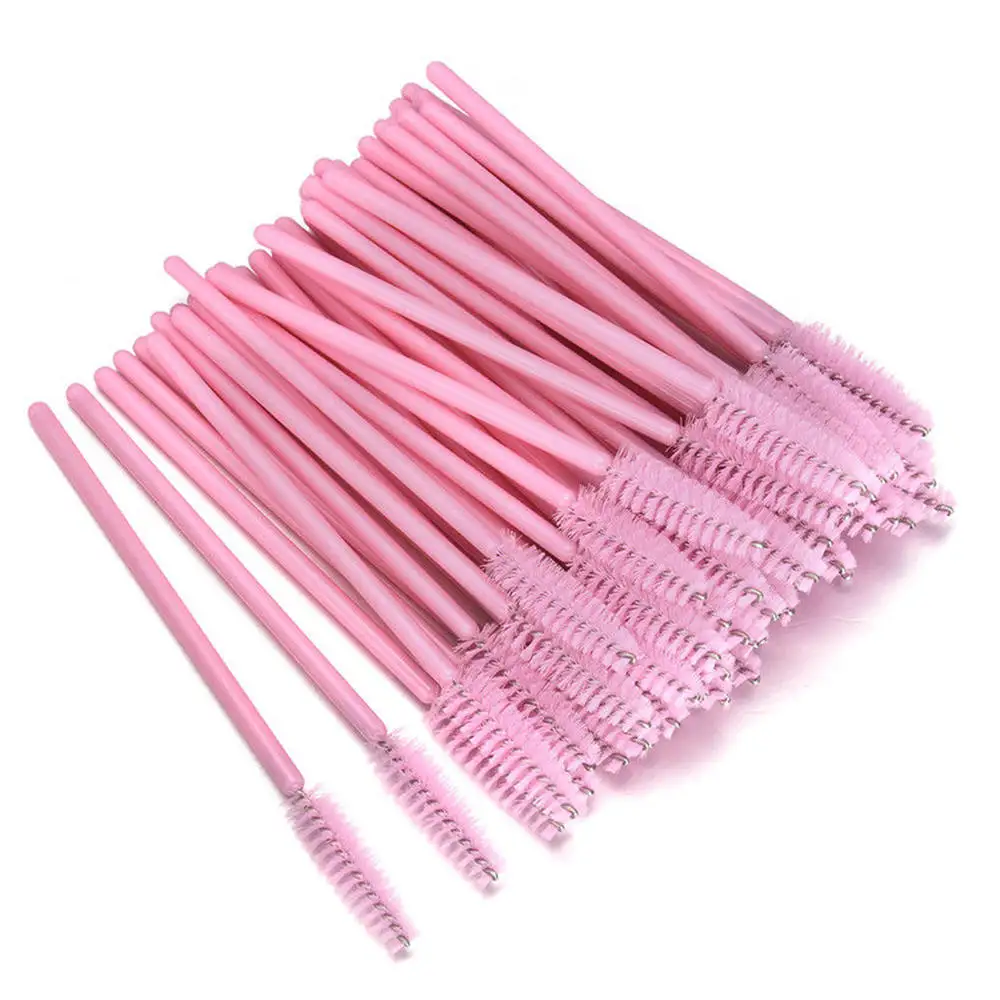 100 шт одноразовая щетка для ресниц расческа наращивание Аппликатор Тушь палочки