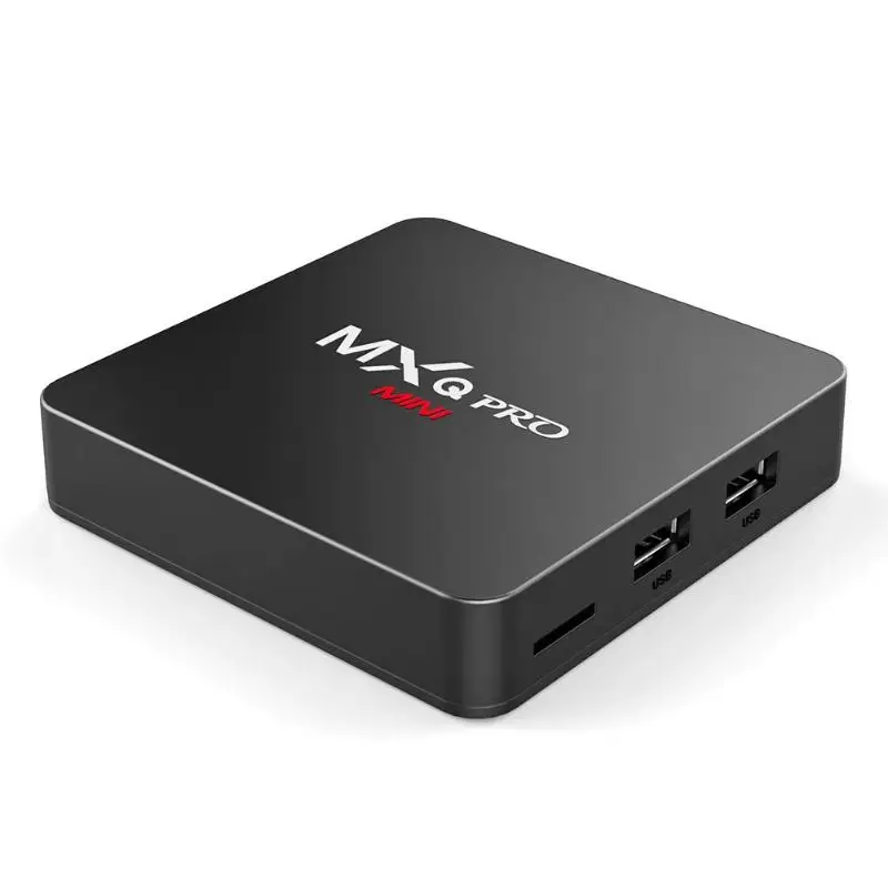 Mxq Pro ТВ приемники приставка мини Android7.1 Smart tv box 2 ГБ + 16 Гб Amlogic S905W Четырехъядерный 4 к приставка медиаплеер