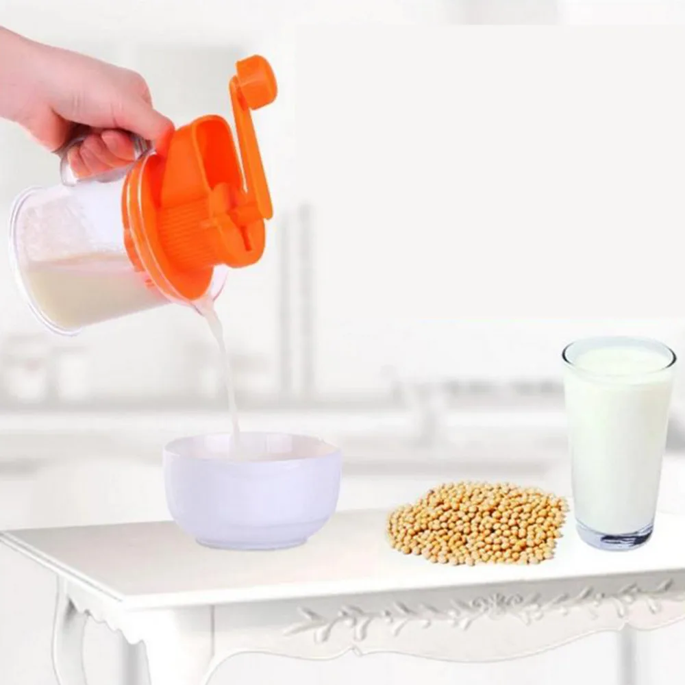 1 шт. DIY ручной соевого молока машина руководство машины выжать сок Кухня посуда