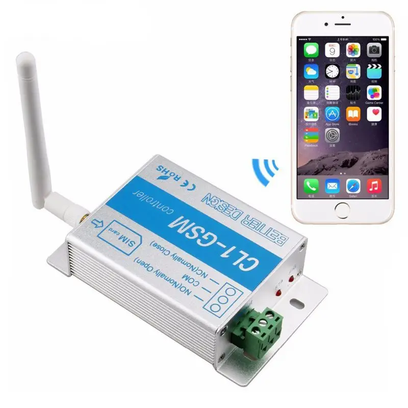 Gsm Relay Smart Switch Phone Call Sms Sim Controller Cl1-Gsm