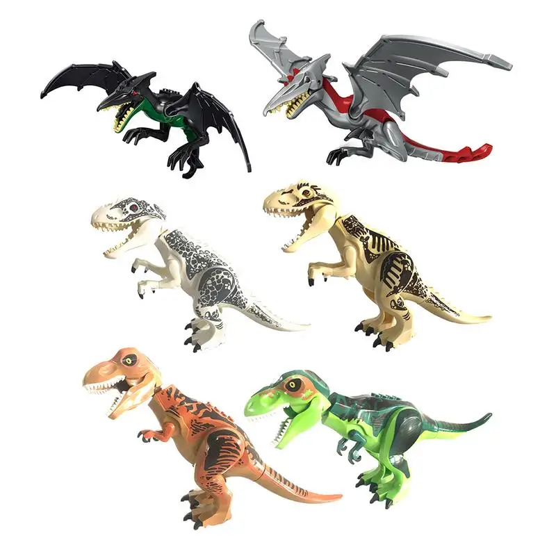 Jurassic World 2 Brutal Raptor Building Blocks Dinosaur Bricks Compatible Tyrannosaurus Assemble Toy Kids | Игрушки и хобби