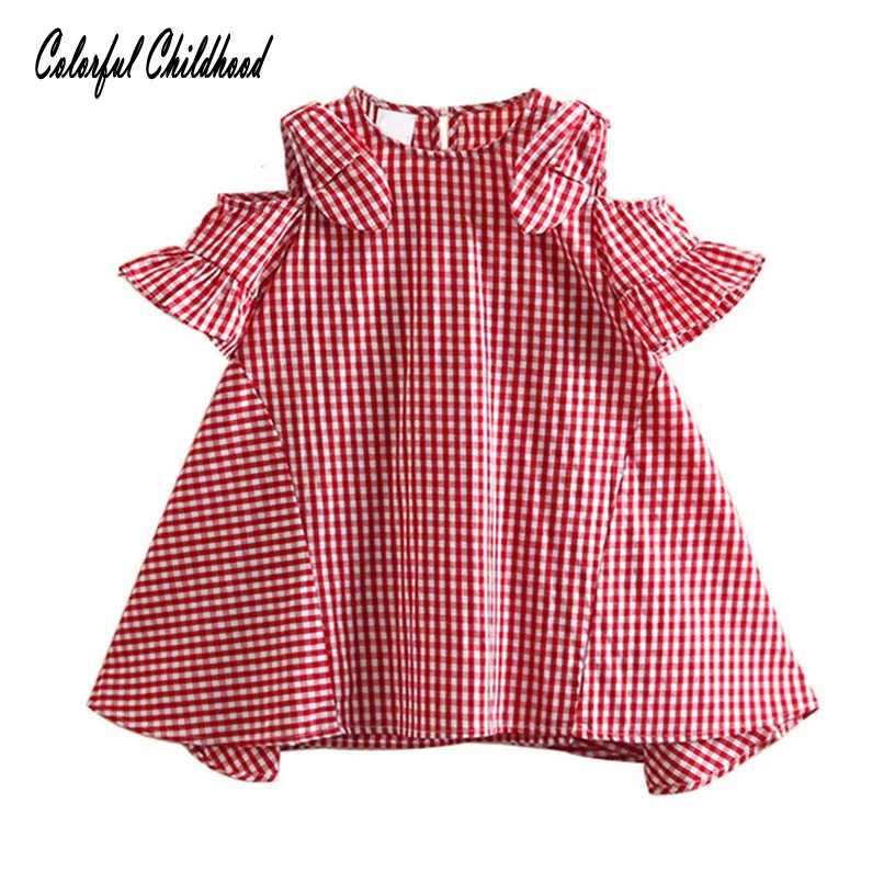 

England style toddler girls plaid dress summer casual A-line tutu dress princess girls party wedding costumes
