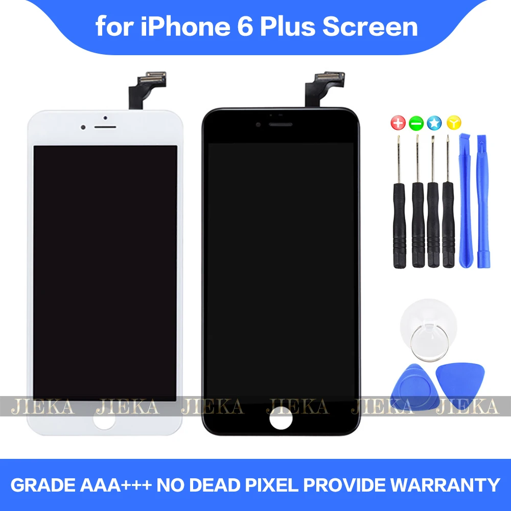 Класс AAA + для iPhone 6 Plus LCD с 3D кодирующий преобразователь сенсорного экрана в сборе