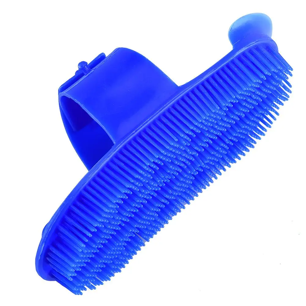 Plastic Farm Horse Massage Grooming Brush Dust Dirt Remove Removal Cleaning Tool 