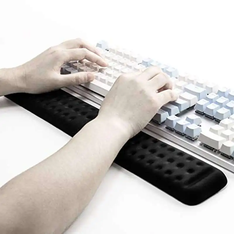 Подставка для запястья с клавиатурой, игровая, без памяти, пена для рук, подставка для рук, поддержка для офиса, компьютера, ноутбука, Mac, набор текста и запястья Pa