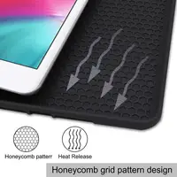 case cover Case עבור iPad Mini 5 2019 עם מחזיק עפרונות קל משקל רך TPU חזרה ואת Trifold Stand Smart Cover עם Auto Sleep (5)