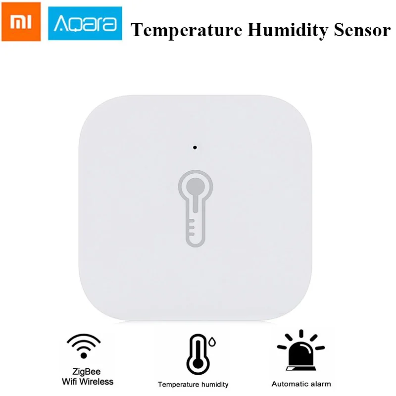 AQara умный датчик температуры Hu mi dity ZigBee Wifi беспроводной работает с Xiao дом jia Home