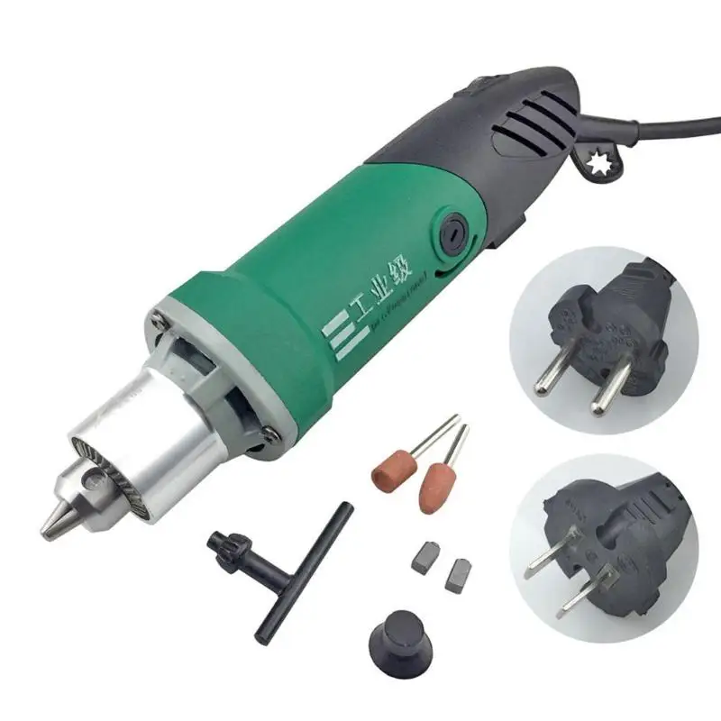 

480W 6mm Alloys Variable Speed Chuck High Power Mini Electric Drill Set Engraver Rotary Tools With Flexible Shaft EU / US PLUG