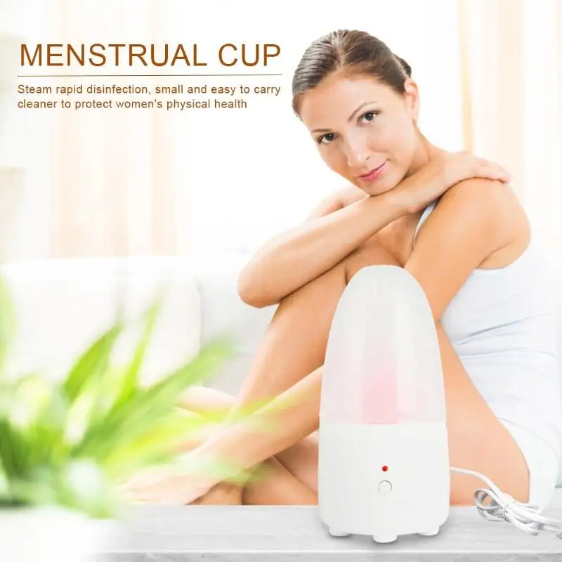 

Portable Menstrual Cup Sterilizer UV Light Ultraviolet Disinfection 2019 women Easter gift healthy care tool