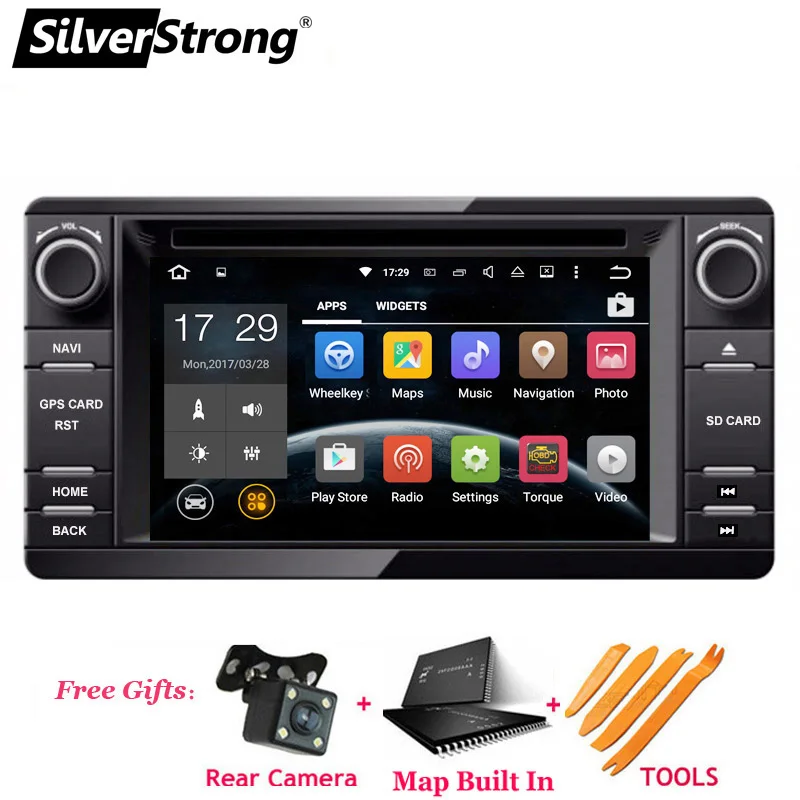 Cheap SilverStrong Android9.0 2din Car DVD GPS For MITSUBISHI OUTLANDER 2014-2017 GPS DVD For Outlander Pajero DAB+ Radio wifi 0