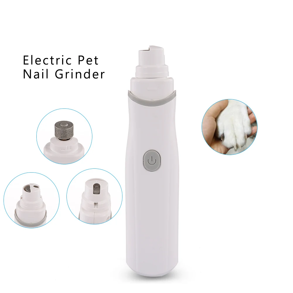 

Dog Nail Grinder Electric Pet Nail Trimmers Paw Clipper Nail Grooming Tools for Cats Dogs and Other Medium Small Pets