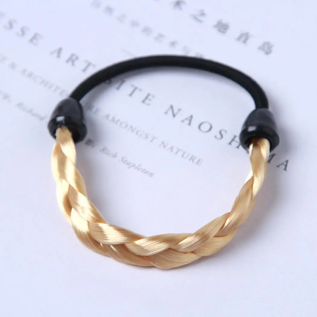 

Bands Patchwork Ponytail Women Holder Wig Casual Office Hair Street Accessories Tie Hair Party Braid etc Elastic