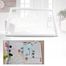 Cadre de broderie en plastique Quilting cadre outils de couture poignée carré Rectangle forme cerceau point de croix artisanat bricolage outil(China)