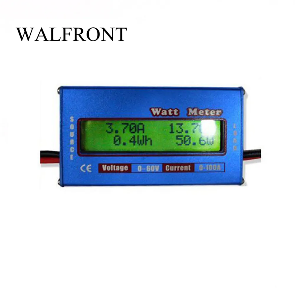 Digital Wattmeter Leistungsmesser Checker Balance Spannung  Batterie Amperemeter 