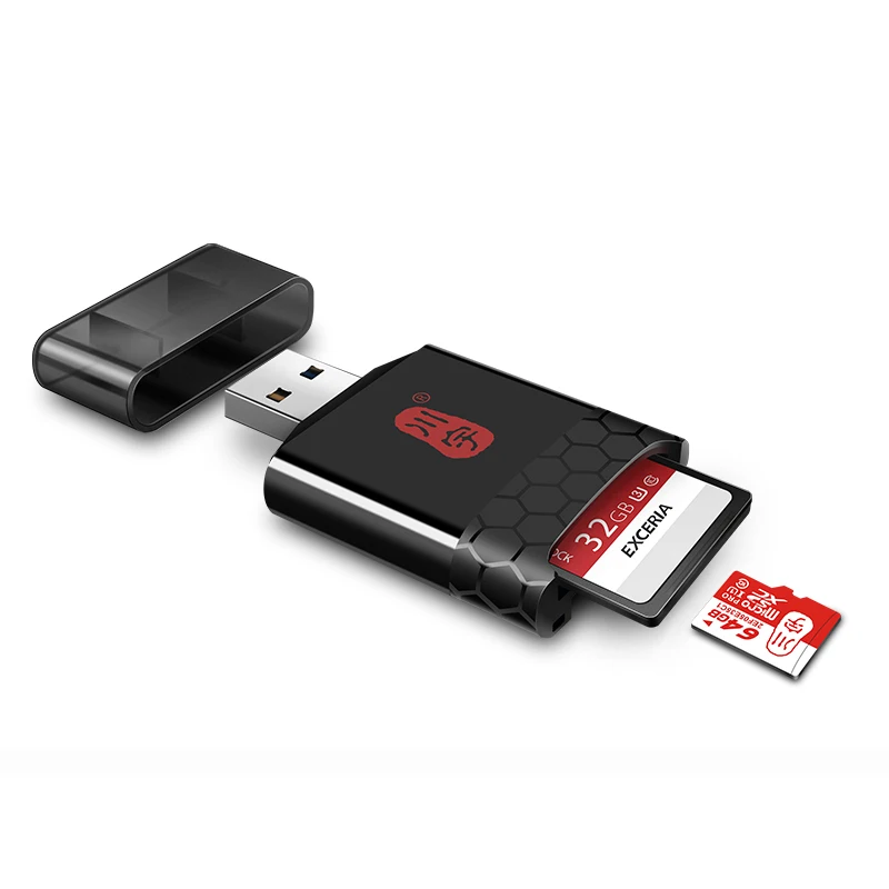 Kawau C362 высокоскоростной USB 3,1 UHS-II4.0 SD UHS-II4.0 TF кард-ридер