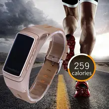 

Smart Bracelet B7 Bluetooth Earset Style Heart Rate Monitor Smart (GOLD)
