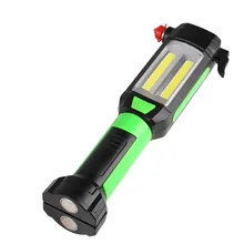 Магнитный Автомобильный ремонтный рабочий свет Cob светодиодный фонарик Usb зарядка портативная лампа для кемпинга альпинизма охоты