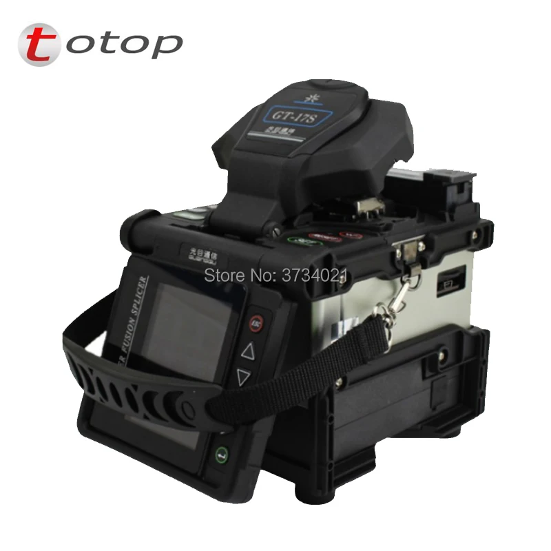 

Free shipping GT-17S fusion splicer FTTH Automatic Fiber Optic Splicing Machine with DHL cost