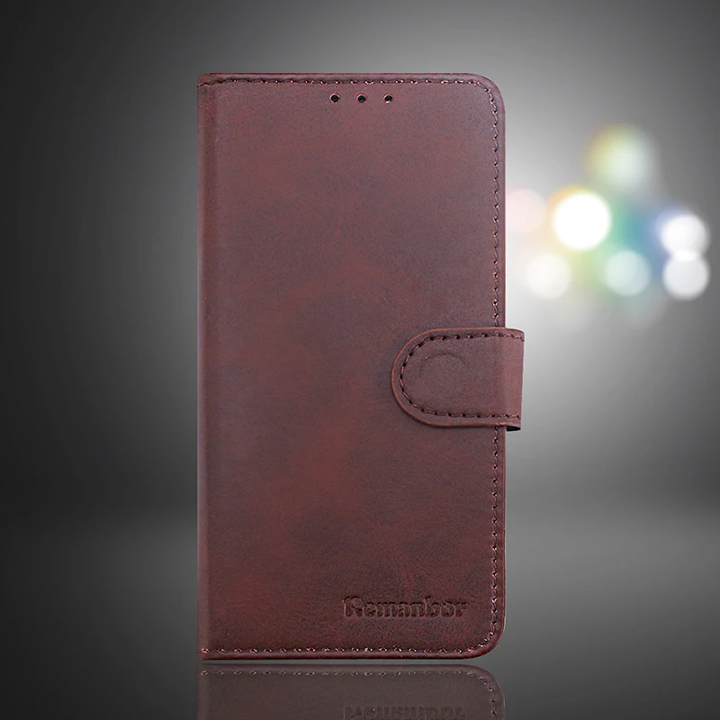 Remanbor для Oukitel C11 Эксклюзивный кожаный чехол телефона Обложка кредитной держатель