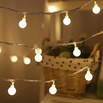 

LED Ball String Light Fairy Lights Decoration Operated 10 20 LED Fairy Lights For ChristmasWedding Party Valentine Decor