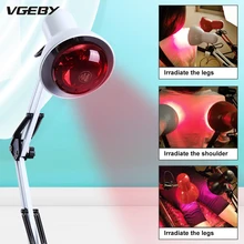 Настольный Электрический инфракрасный светильник для обогрева, терапия 100 Вт, регулируемое устройство для ухода за татуировками, для облегчения боли в мышцах тела