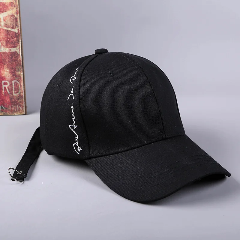 Новинка, женская и мужская бейсбольная кепка с поперечным ремнем, черная бейсболка с вышитыми буквами, кепка, кепка, Повседневная хлопковая кепка с крестиком
