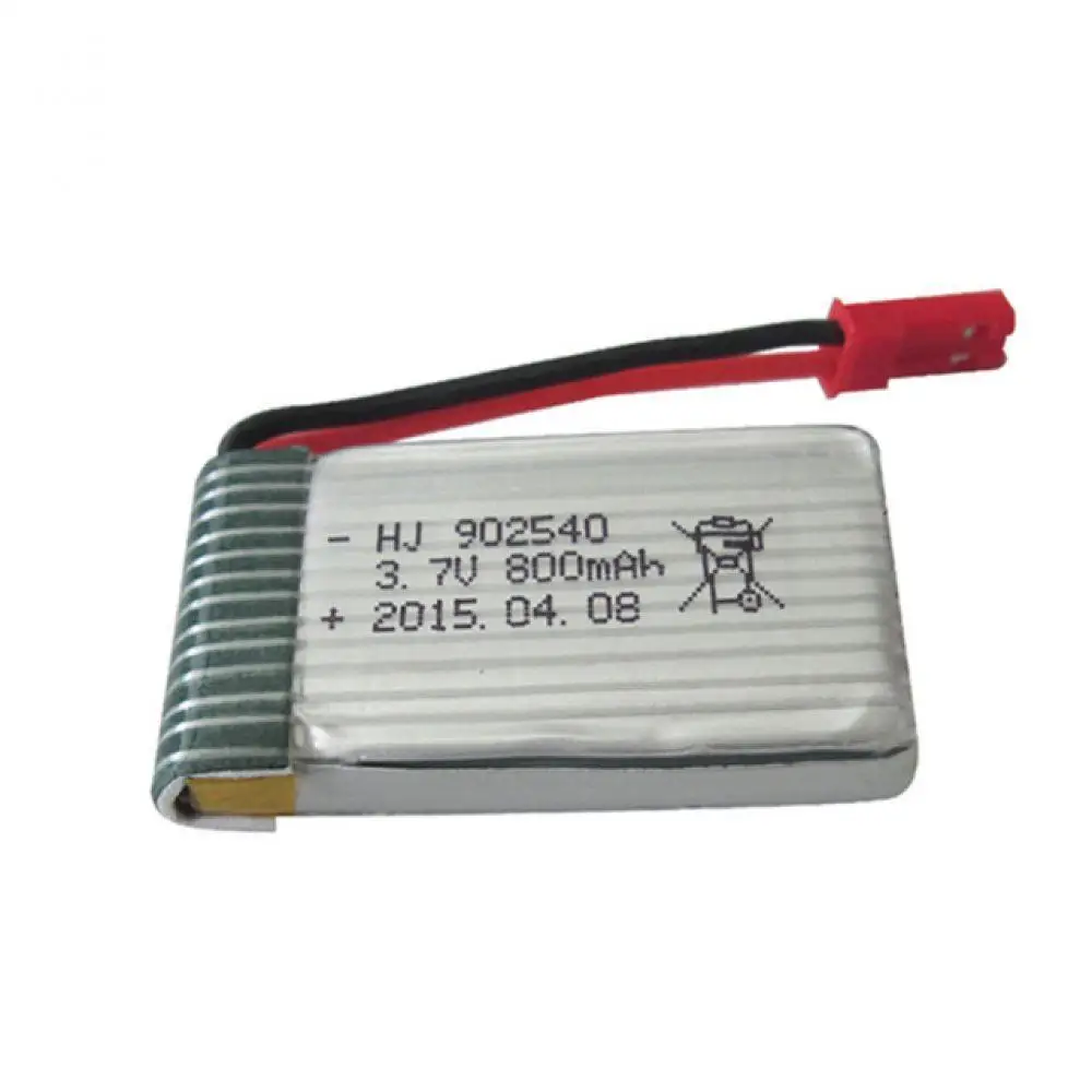 Lipo Батарея 902540 3 7 V 800 mah для Сыма X5SC X5HC X5HW X5UW MJX x400 X300C X800 Мультикоптер Дрон запасные
