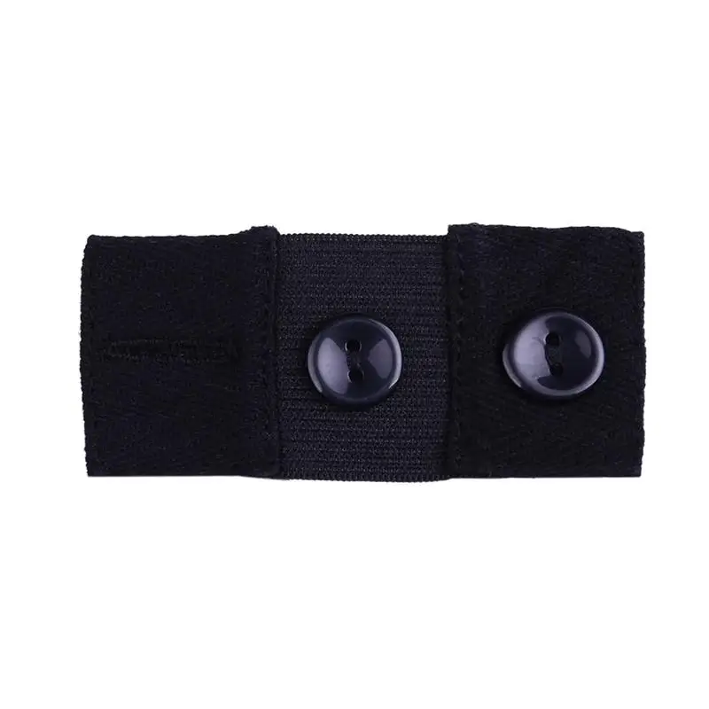 

Belt Extension Buckle Elastic Band Button Sling Pin Buckle Belt Extension Buckle For Pregnant Women Beer Belly Black Pin