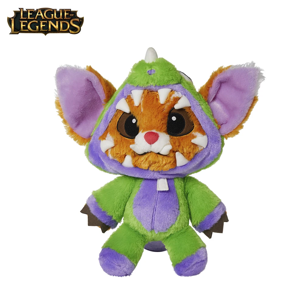 Коллекционная плюшевая игрушка LEAGUE OF LEGENDS DINO GNAR|Мягкие игрушки животные| |