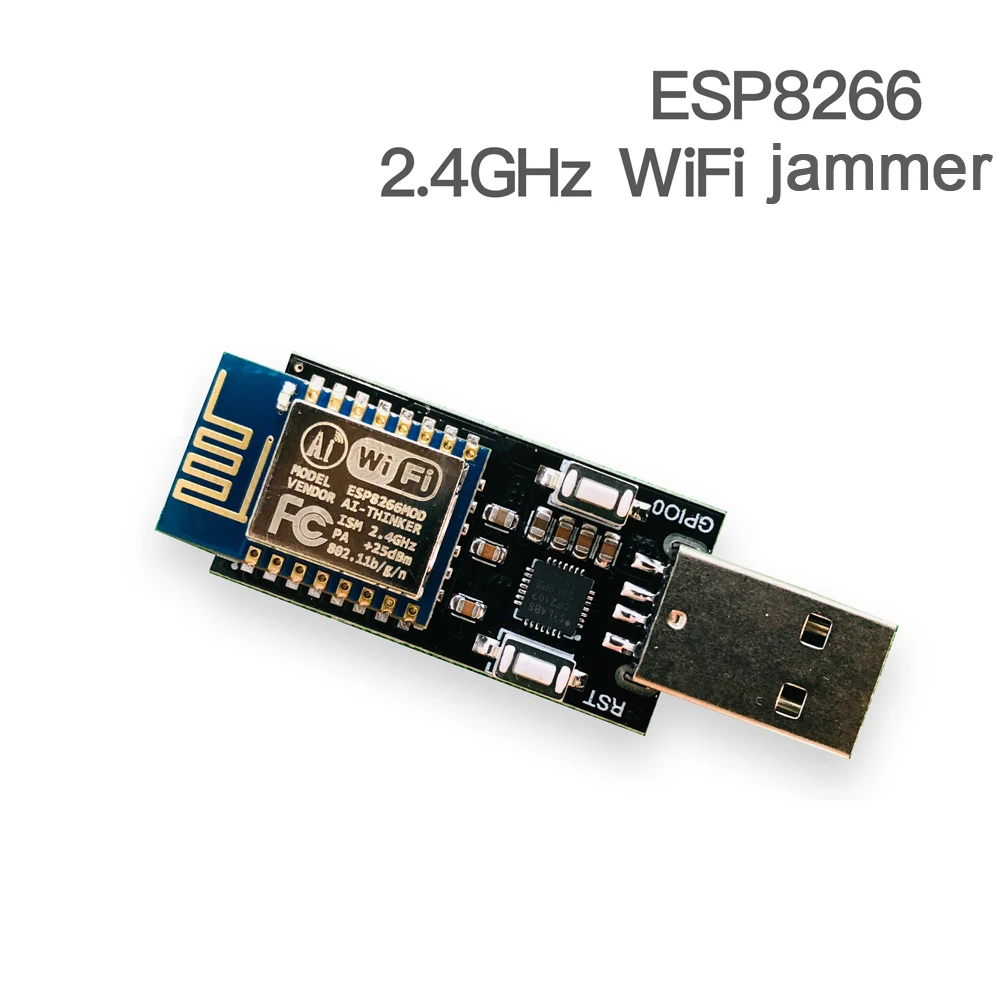 DYKB ESP8266 WiFi KILLER Wifi jammer беспроводная сеть KILLER макетная плата CP2102 Автоматическое отключение питания 4Pflash ESP12 модуль