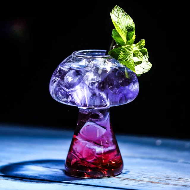 Creative Mushroom Cocktail Glass 1