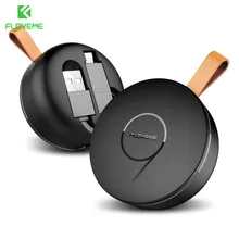 FLOVEME 2 в 1 Micro USB порт кабель для Xiaomi Redmi выдвижной портативный телефон кабели Winder адаптер 2.1A зарядное устройство для iPhone XS