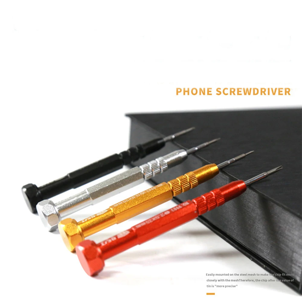 Прецизионная отвертка P2 0 8 Pentalobe Y 6 Tri Wing 1 5 Phillips 2 Cross Head для iPhone Samsung xiaomi Huwei