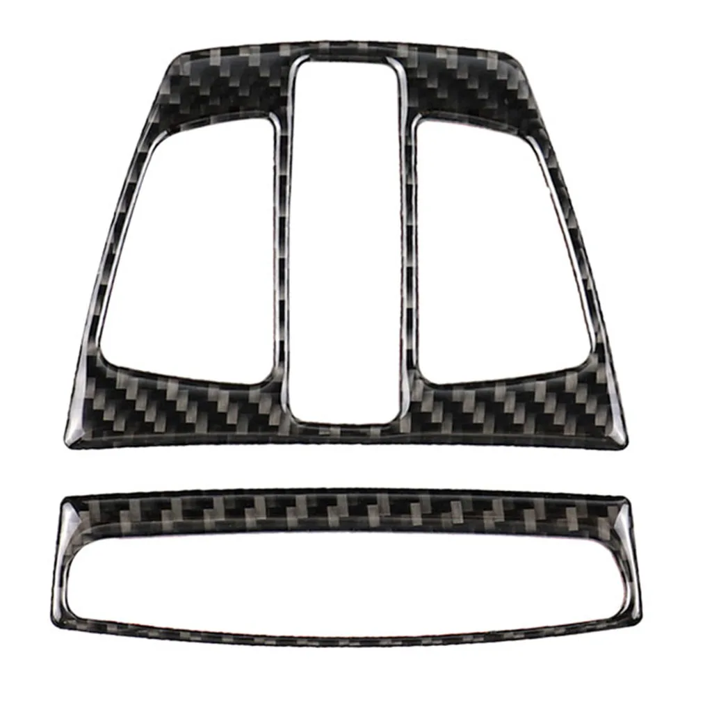 

For BMW F20 F30 F34 F32 X1 X5 F15 X6 F16 Car Interior Dome Reading Decoration Light Carbon Fiber Frame Trim Cover Accessories