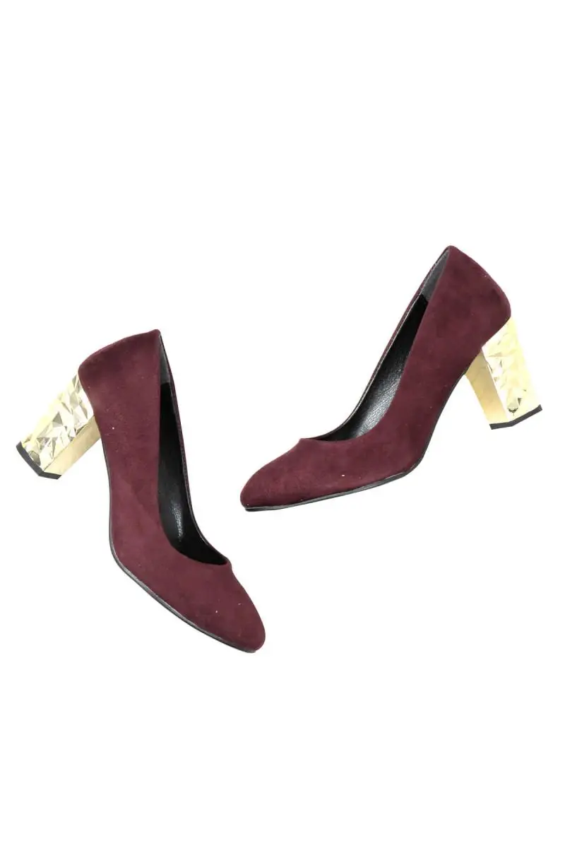 

Bambi Burgundy Women 'S Heels Shoes E0245850372