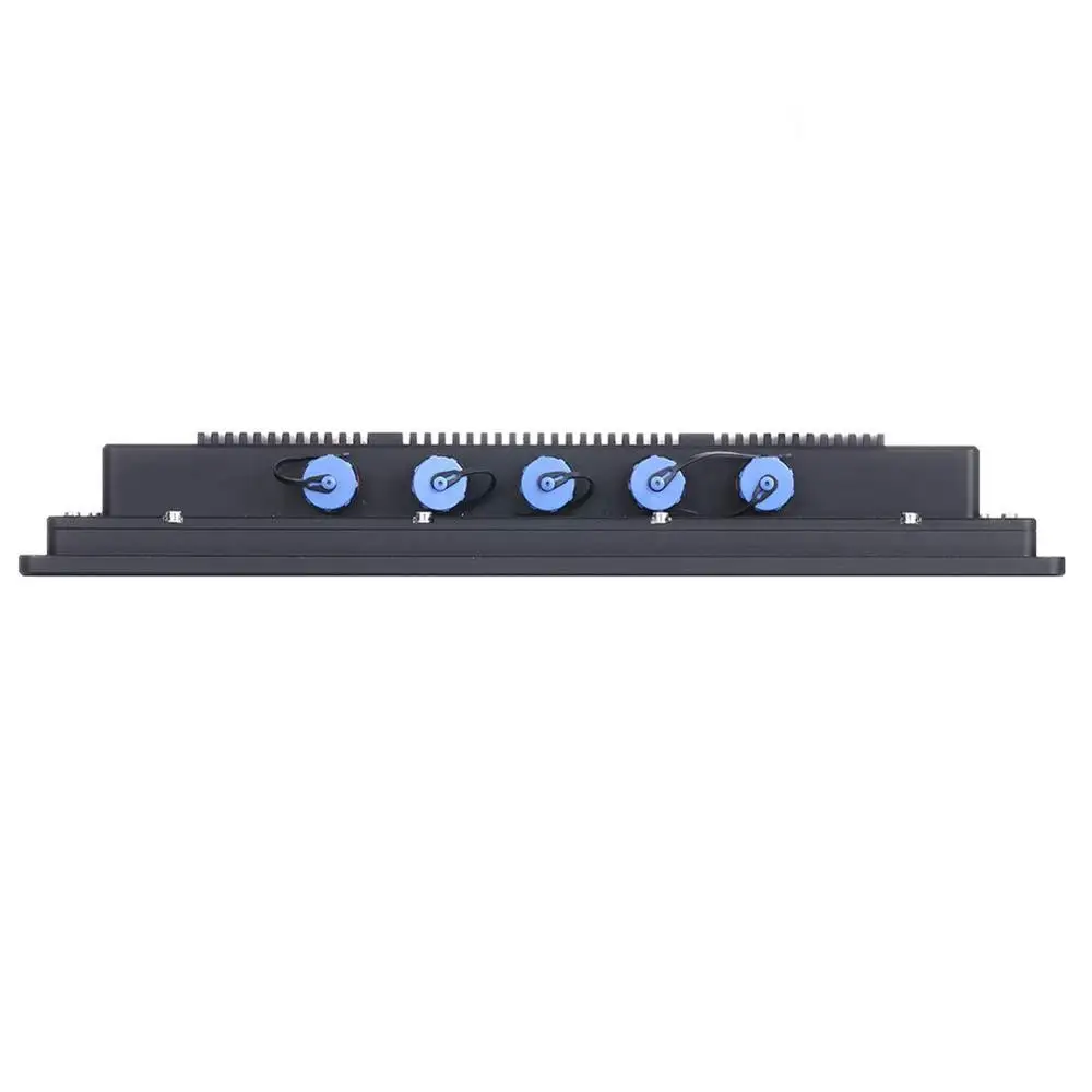 IP68 resistente al agua 12,1 pulgadas Panel Industrial PC todo en uno táctil resistiva pantalla windows 7/10/Linux Intel J1900 [HUNSN WD18]