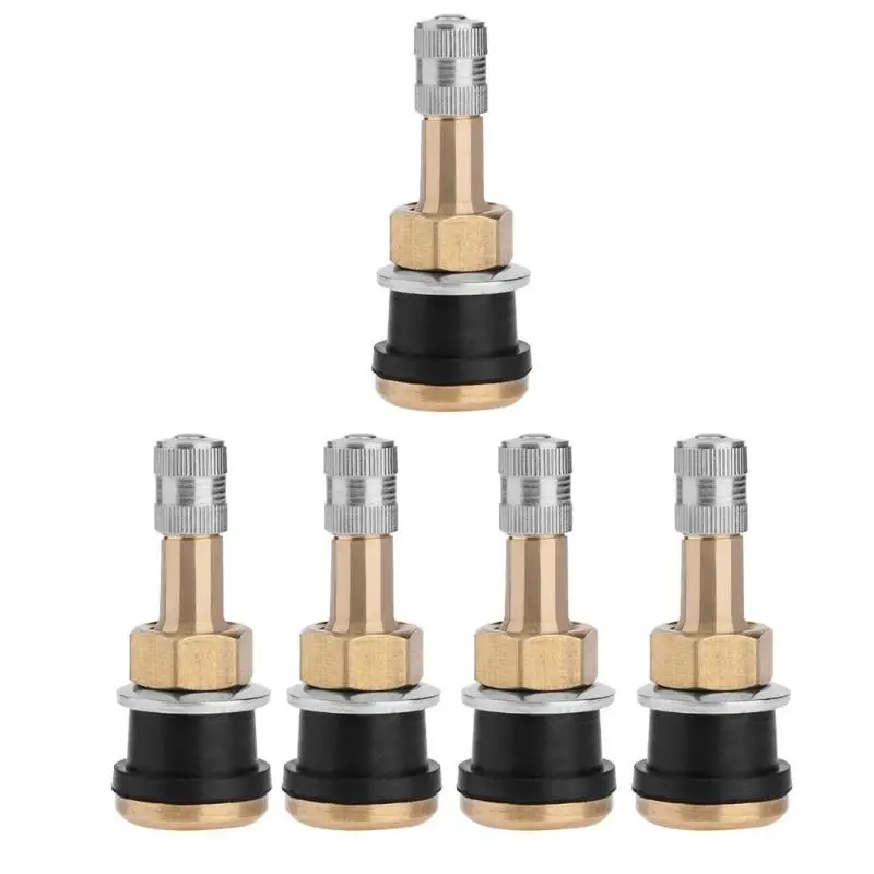 1pc/4pcs TR501 Brass Straight Tubeless Tire Valve Stems for Car Trailer ATV | Автомобили и мотоциклы